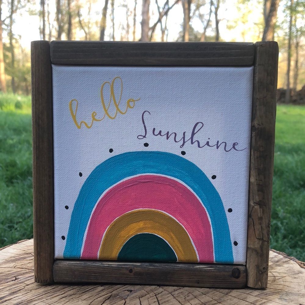 Hand Painted Canvas -Wall Art